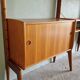 Freestanding storage unit in teak Ergo, Vintage Scandinavian 1960s