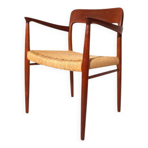 Chaise en teck Møller - model niels