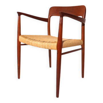 Møller Model 56 Teak Chair by Niels Otto Møller for J.L. Møllers, 1956