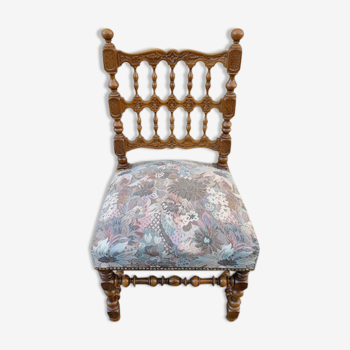 Chaise en bois 19ème siècle