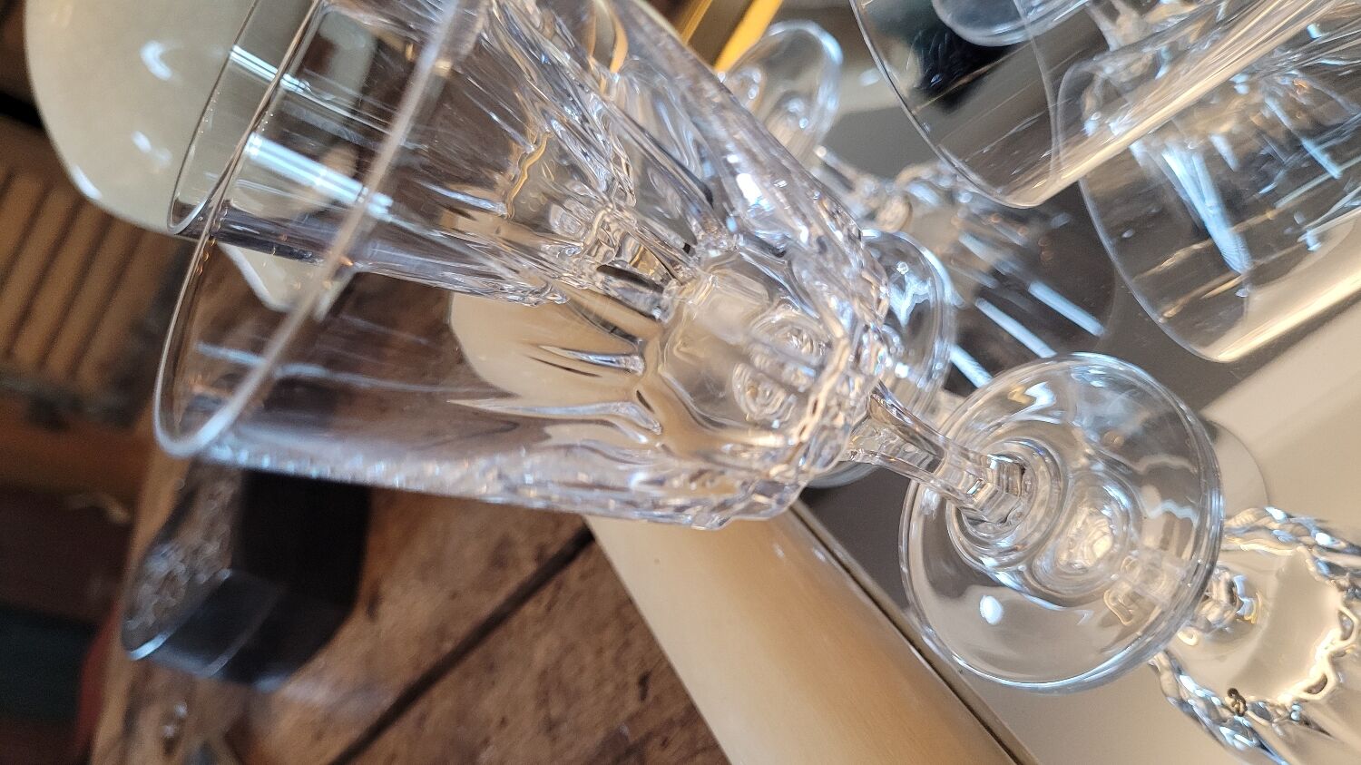 70's stemware