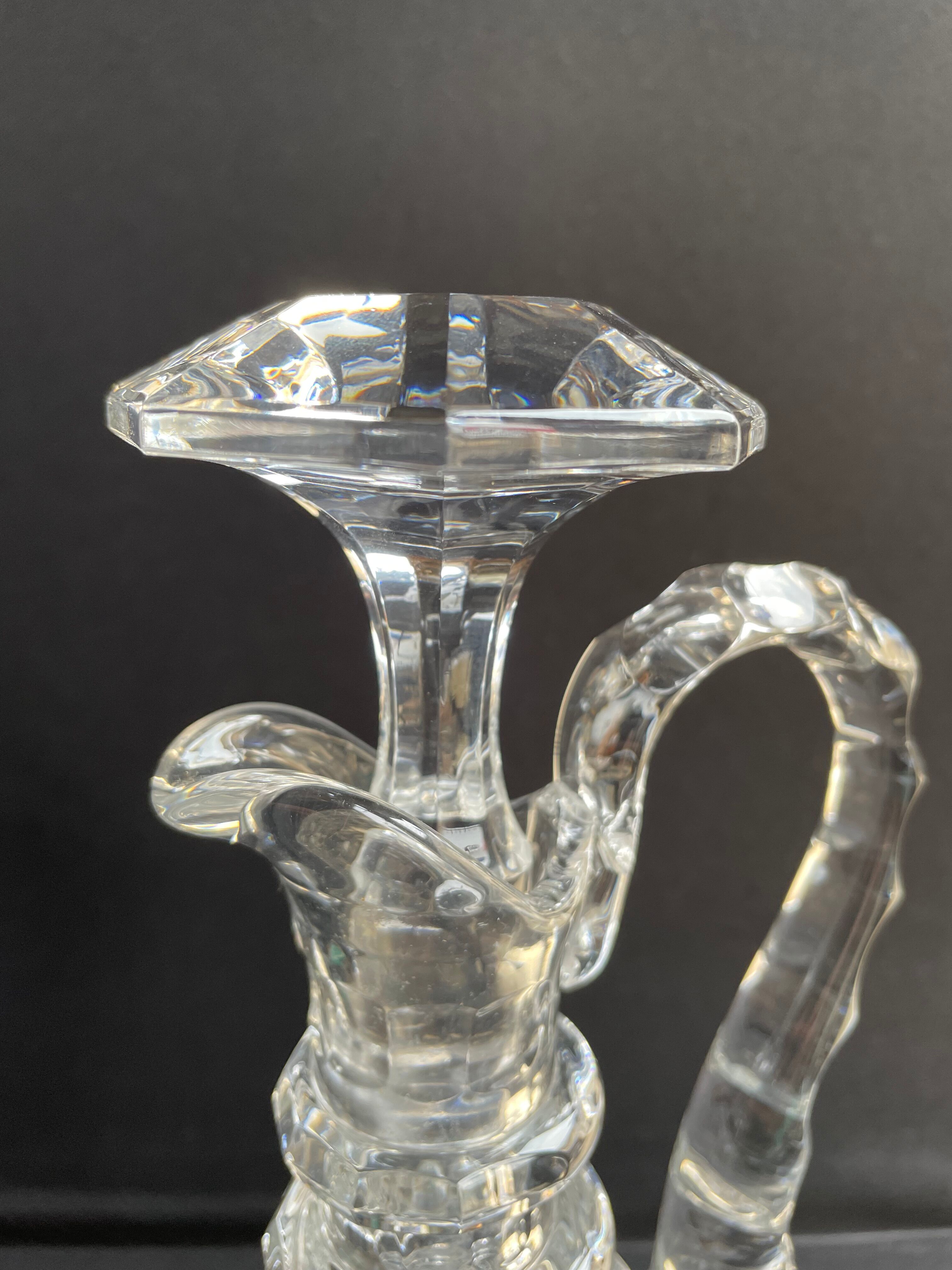 Saint Louis Trianon ewer stamped