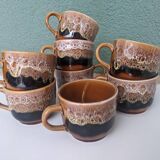 Set of 8 coffee cups