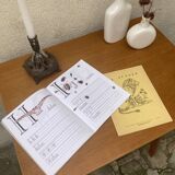 Desk-old sewing machine furniture