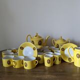 Service ancien à café et thé complet en porcelaine