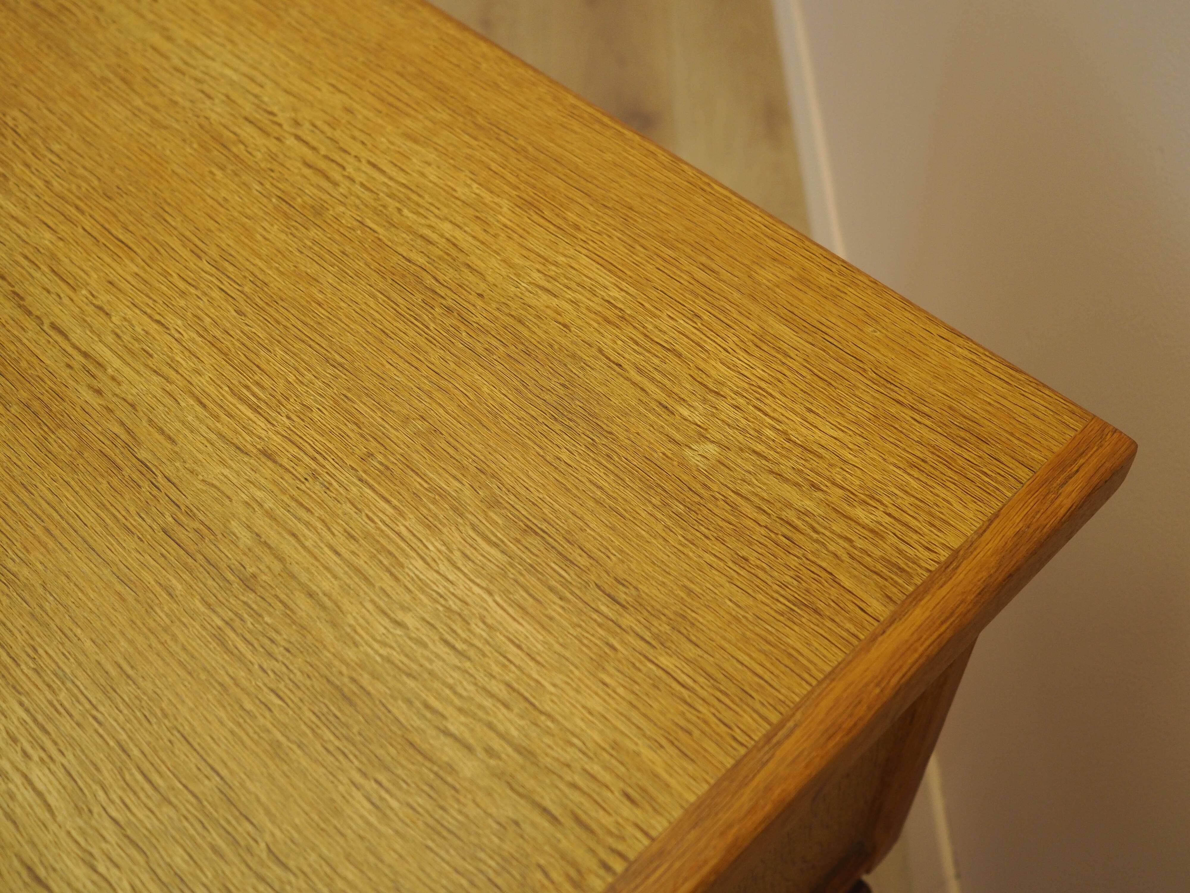 Oak desk, Danish design, 1960s, designer: Henning Kjærnulf