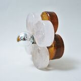 Wall light Fleur Albano Poli Poliarte 1970