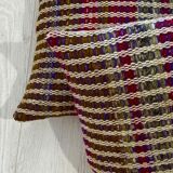 Pair of wool woven cushions