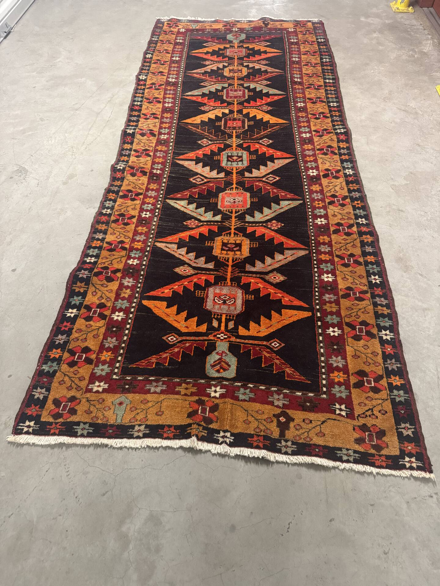 Tapis persan fait main