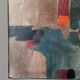 Oil on canvas abstract art Nadine Fabry
