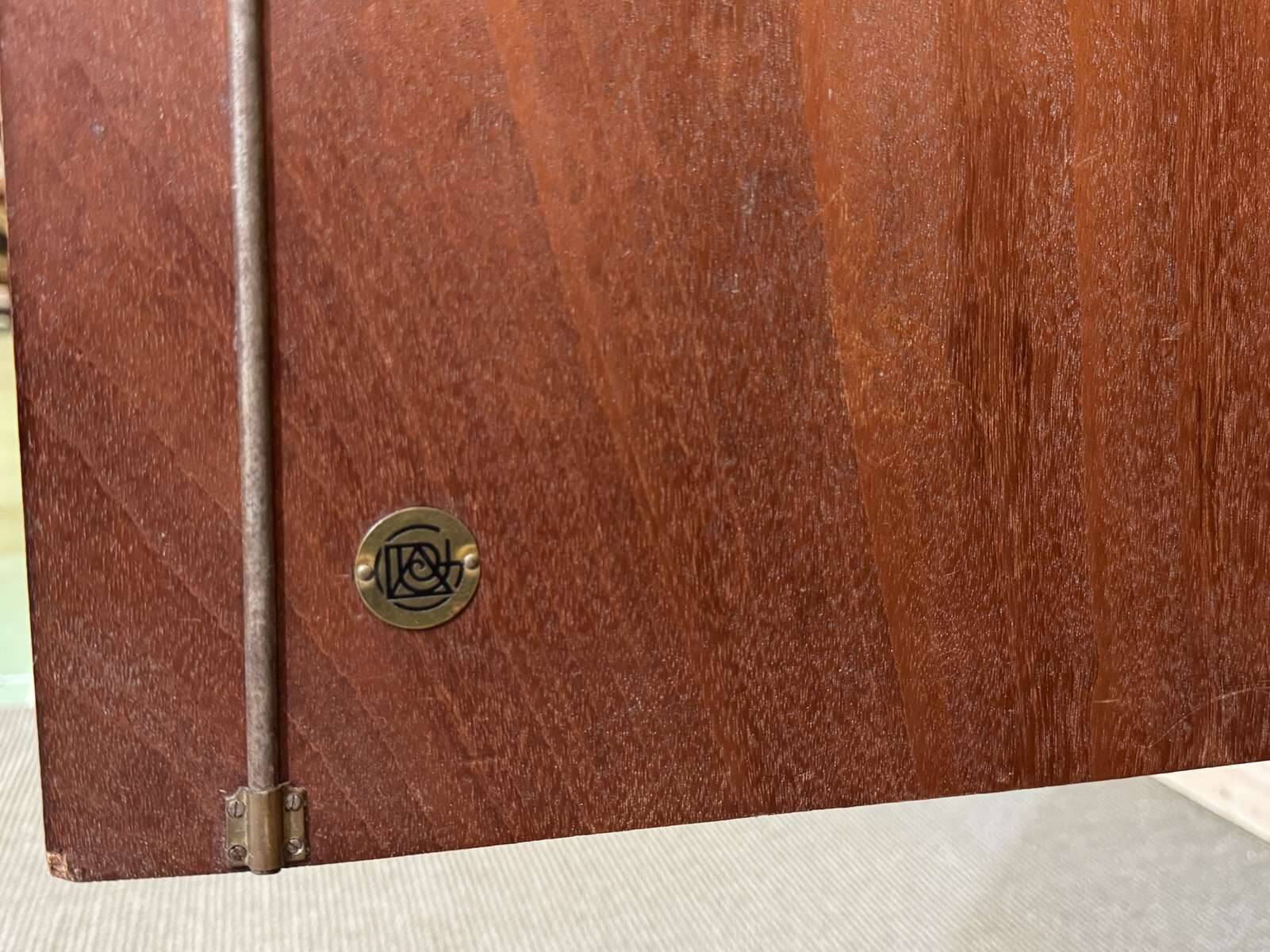 Art Deco enfilade signed Jorj Rual (1901-1986) dated 1935