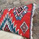 Vintage Berber Kilim cushion cover: Moroccan wool cushion