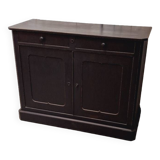 Antique black sideboard