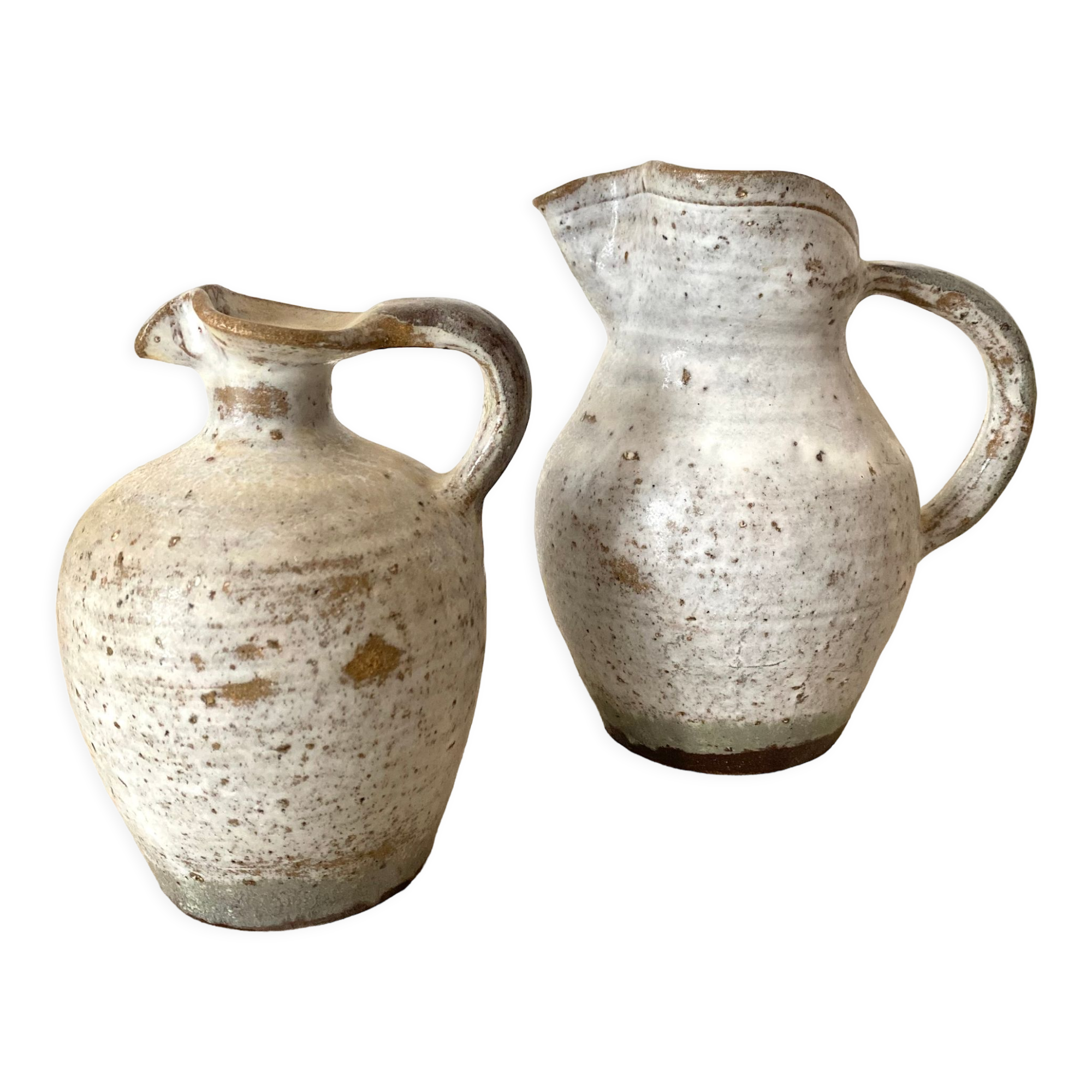 Pitchers, stoneware jugs
