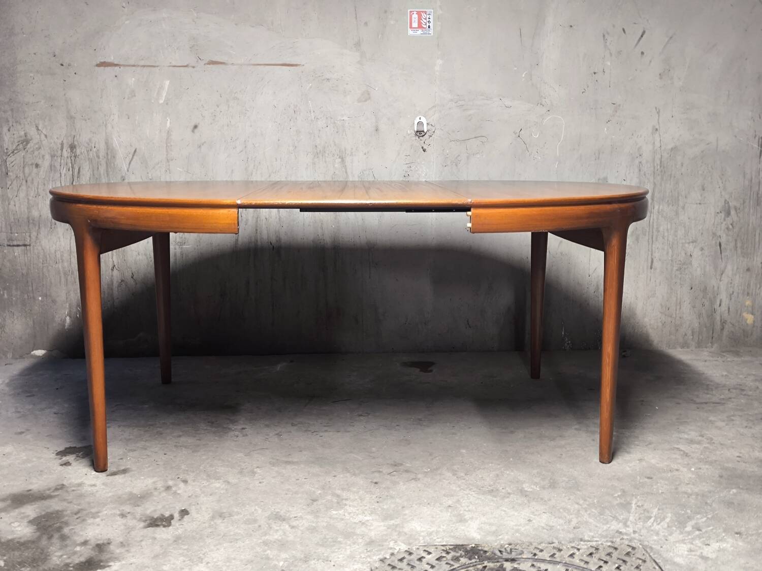 Vintage teak Scandinavian table by Johannes Andersen from the 1960s.