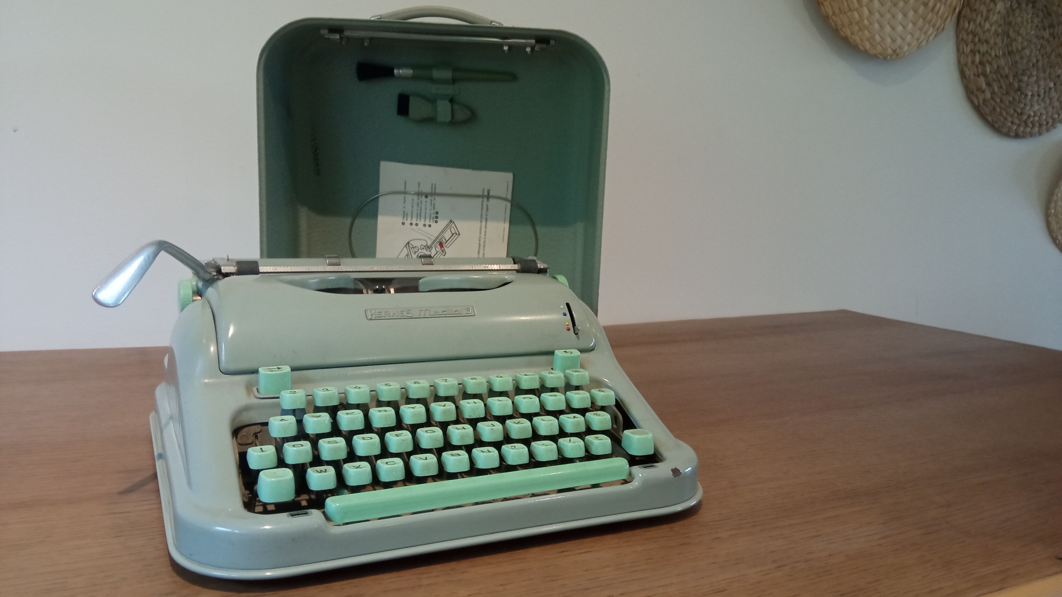 Hermes Media 3 typewriter