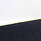 Low table with compass feet with decorative cabinet