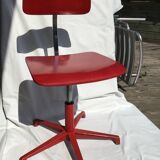 Workshop chair varnished wood Finland Ergofinn