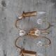 Pair of 1970's Boulanger gilt wall sconces