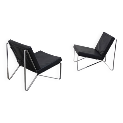 Paire de fauteuils faciles par Hartmut Lohmeyer pour Mauser Werke Waldeck, 1957