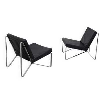 Pair of easy chairs by Hartmut Lohmeyer for Mauser Werke Waldeck, 1957
