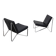 Pair of easy chairs by Hartmut Lohmeyer for Mauser Werke Waldeck, 1957