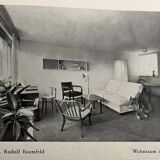 Art Deco armchairs A752F by Josef Frank for Thonet Mundus