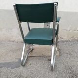 Office armchair year 50 skai green