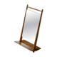 Scandinavian wooden table mirror, mid-20th century, 1950s-1960s.