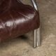 A 20thc italian brown leather sofa by gae aulenti for poltronova c.1962