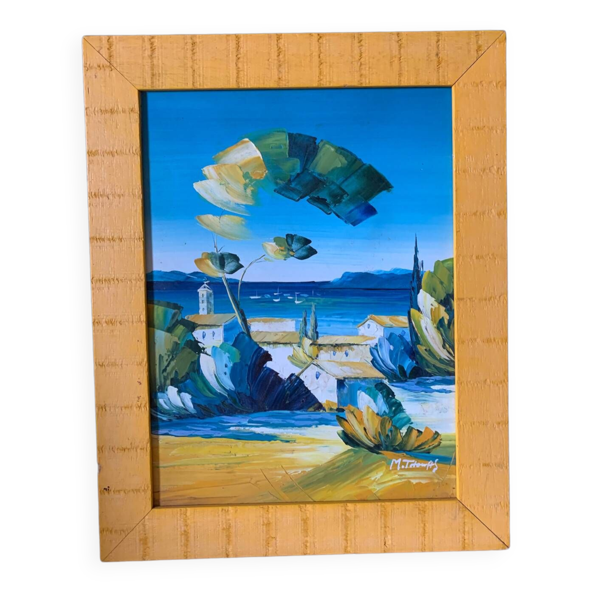 Hard canvas oil painting