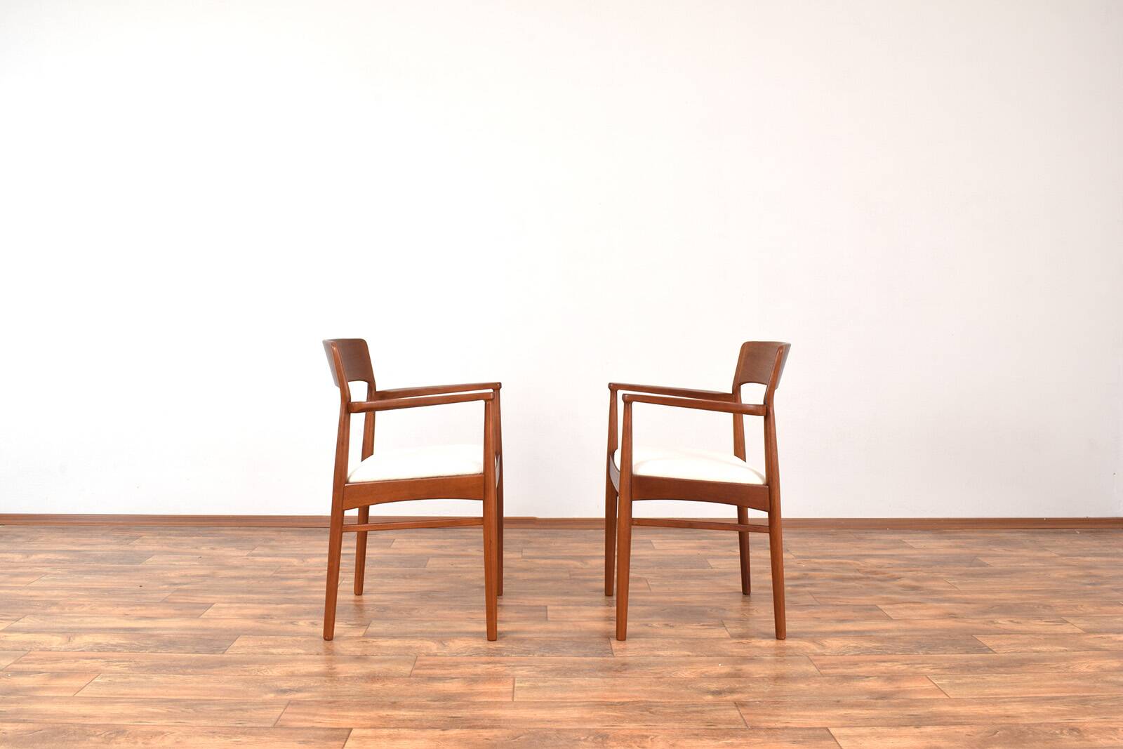 Danish Teak Dining Chairs by Henning Kjærnulf for Korup Stolefabrik, 1960s,