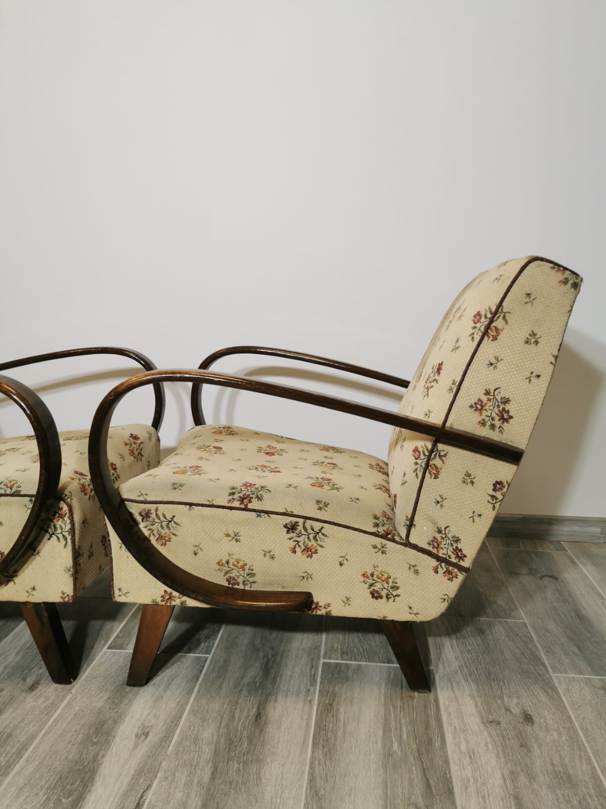 Armchairs by Jindřich Halabala