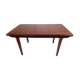 Table teck avec rallonges