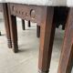 Set of 6 brutalist chairs from the 1940s
