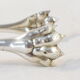 Sugar/Glacon Clamp SFAM in silver metal lion's claw