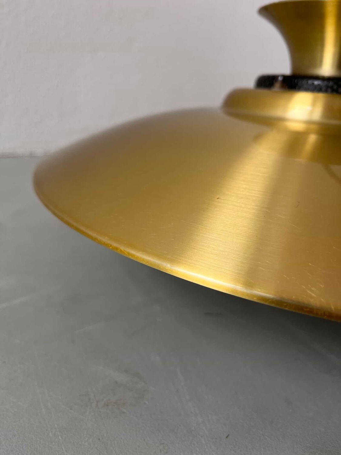 Vintage pendant lamp brass