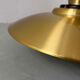 Vintage pendant lamp brass