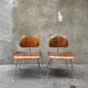 Chaises DCM Noyer Ray & Charles Eames Dining Chair Metal Herman Miller