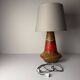 Lampe de table vintage en céramique Lava de Kil Liboje, Ancienne Yougoslavie, années 1960