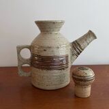 Studio Pottery tea pot by Tue Poulsen for Tue Keramik, Denmark, 1960s