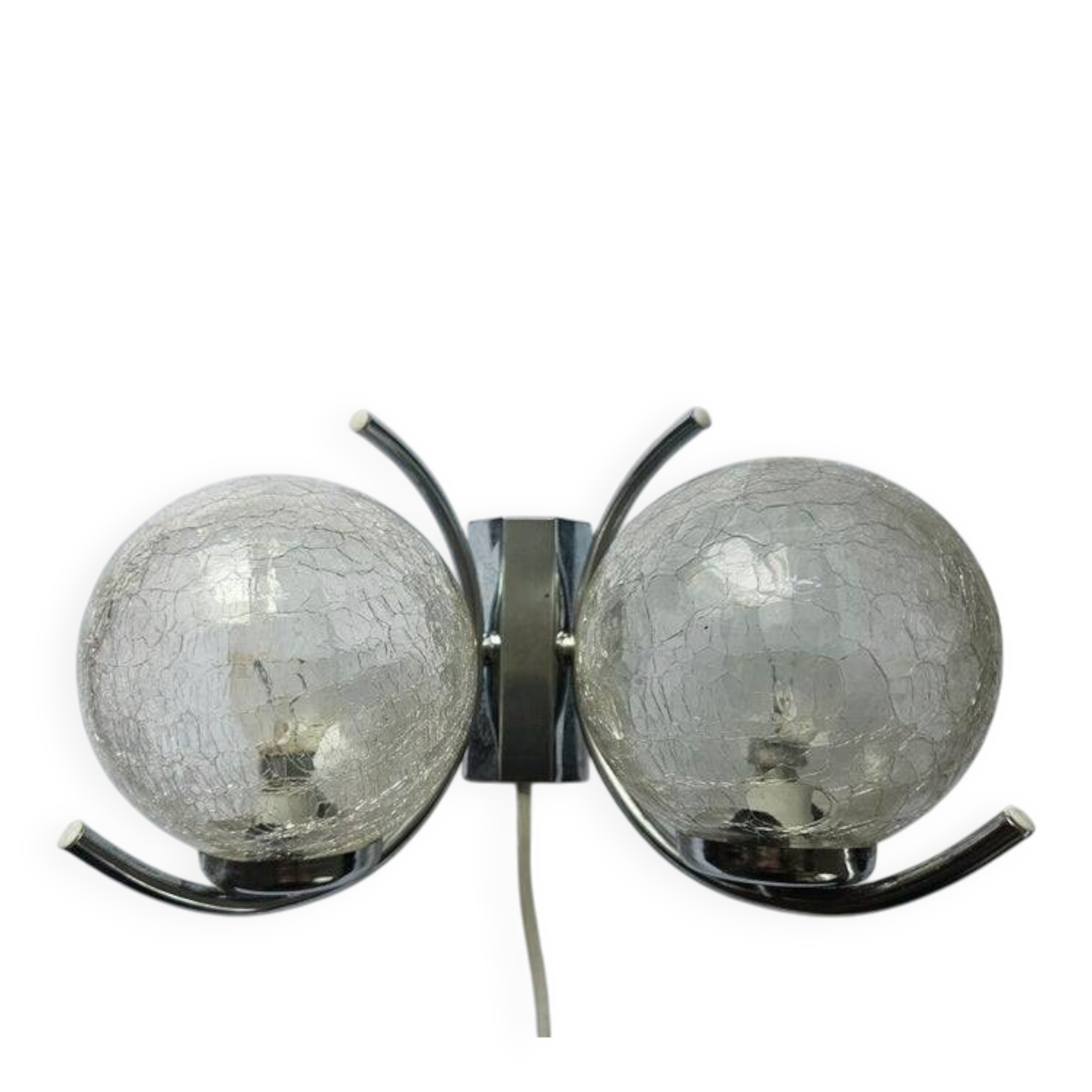 Rare Mid-Century Wall Lamp in the Style of Gaetano Sciolari, Italy, 1970s