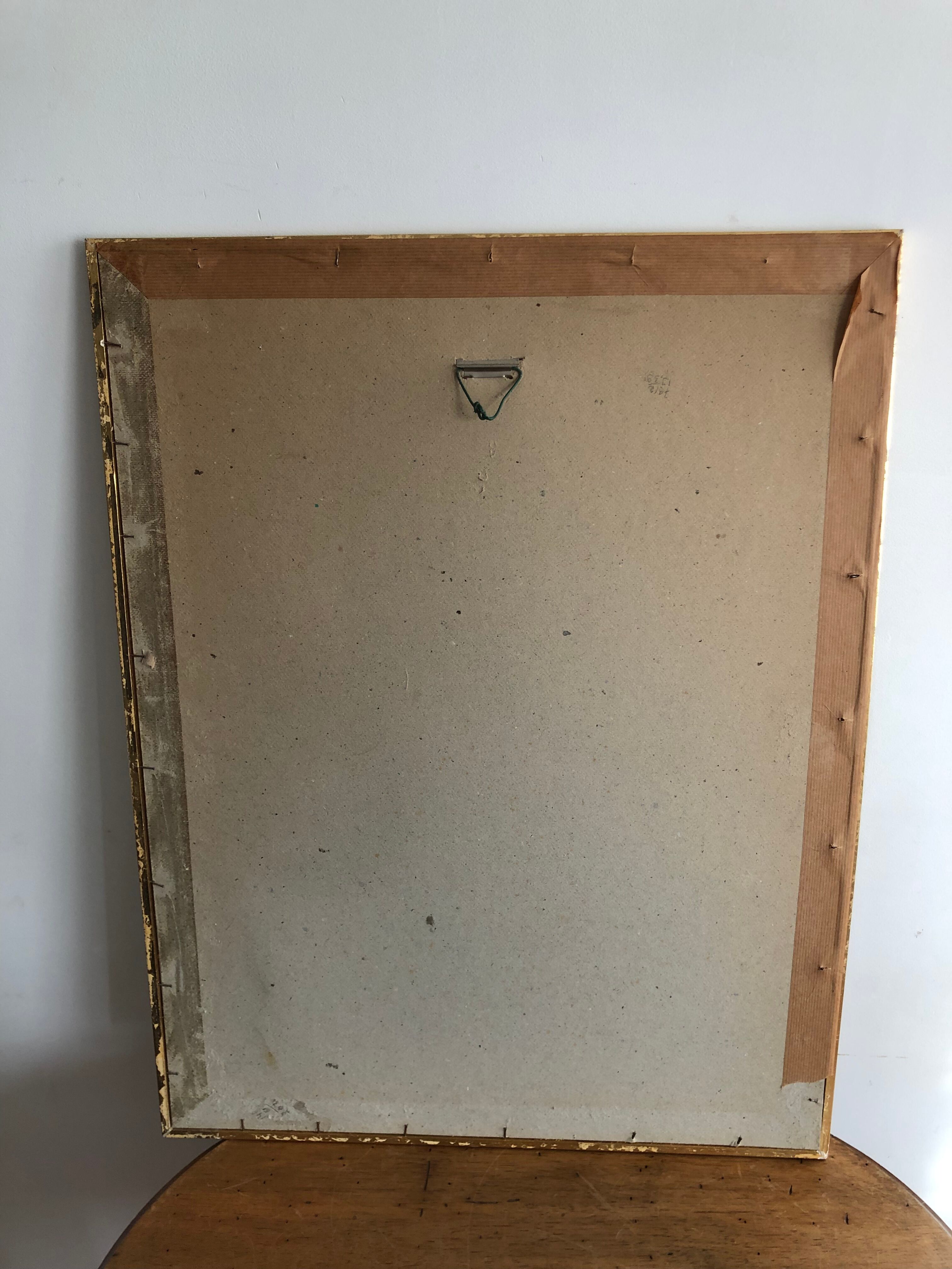 Watercolor by Georges Prestat River in Central African Republic