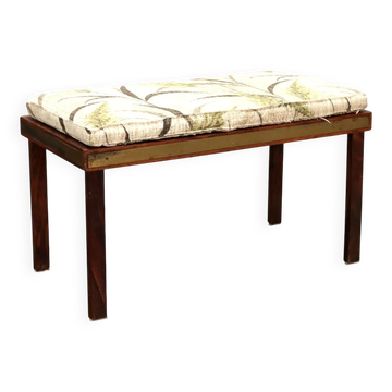Banc en bois de jacaranda Italie 1960s
