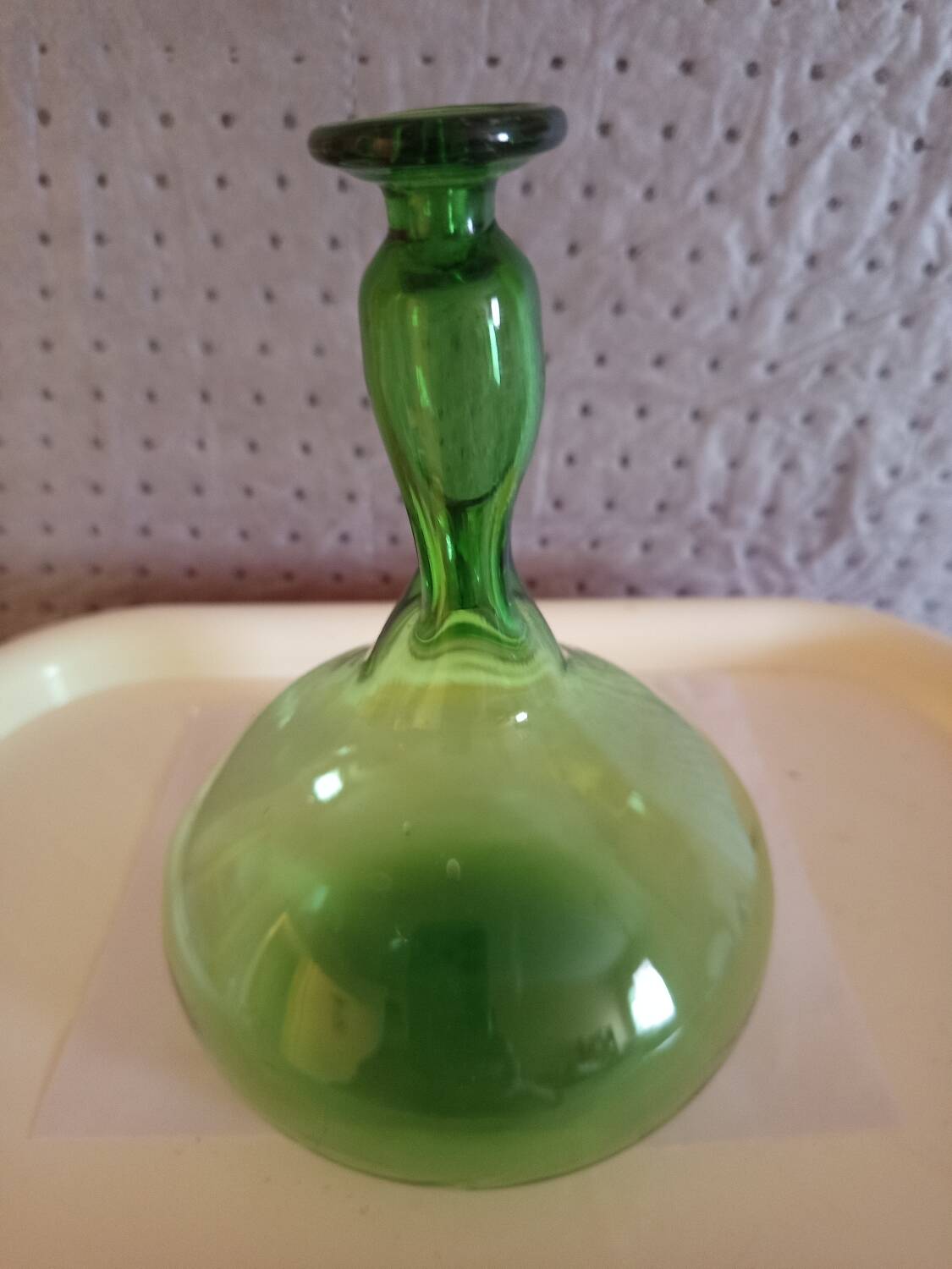 Carafe en verre soufflé