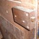 Old wardrobe of manor or castle XIXth in oak