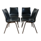 Série de 4 chaises vintage 1950