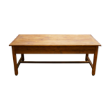 Vintage wooden farmhouse dining table