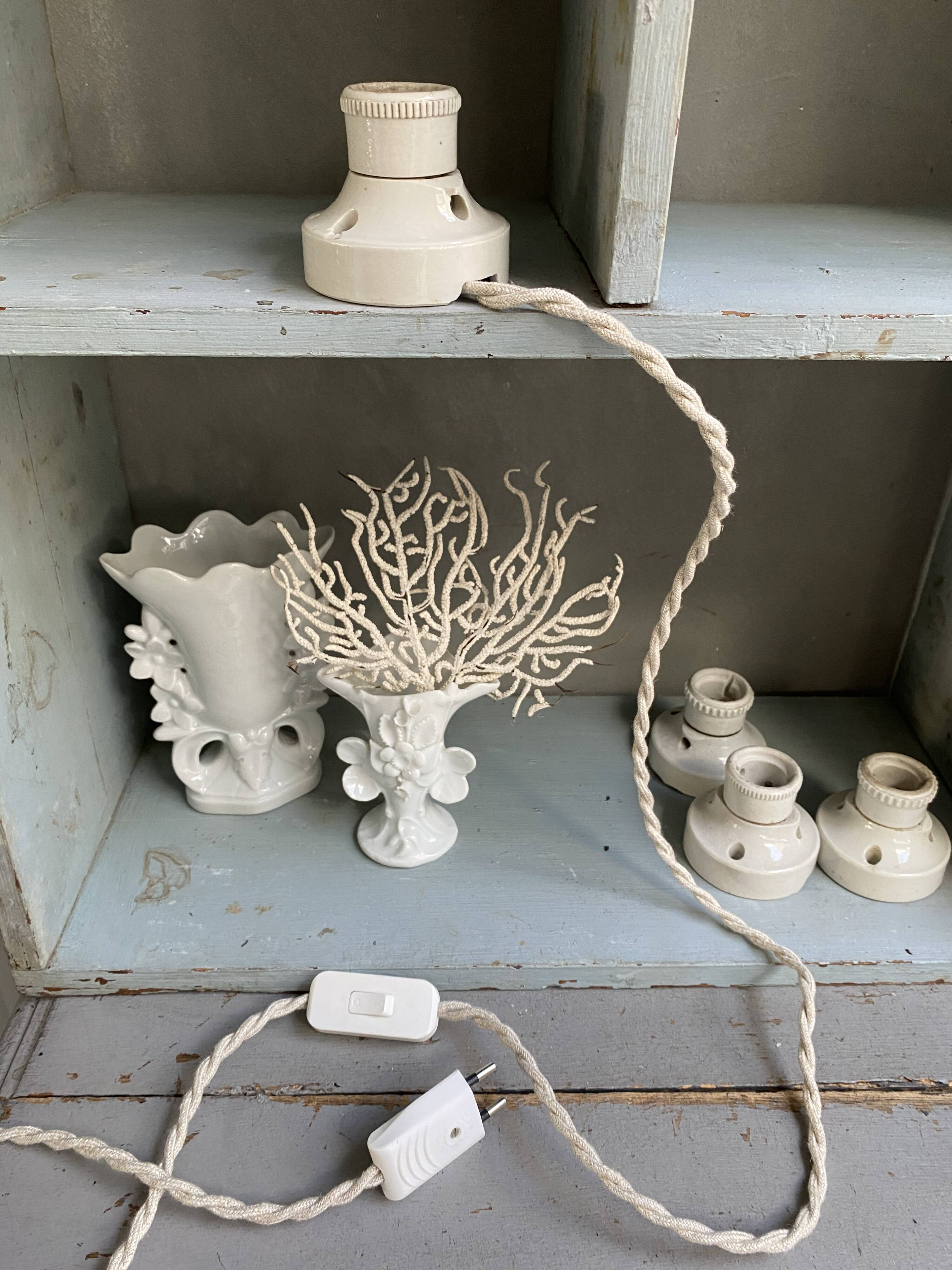 Porcelain wall light