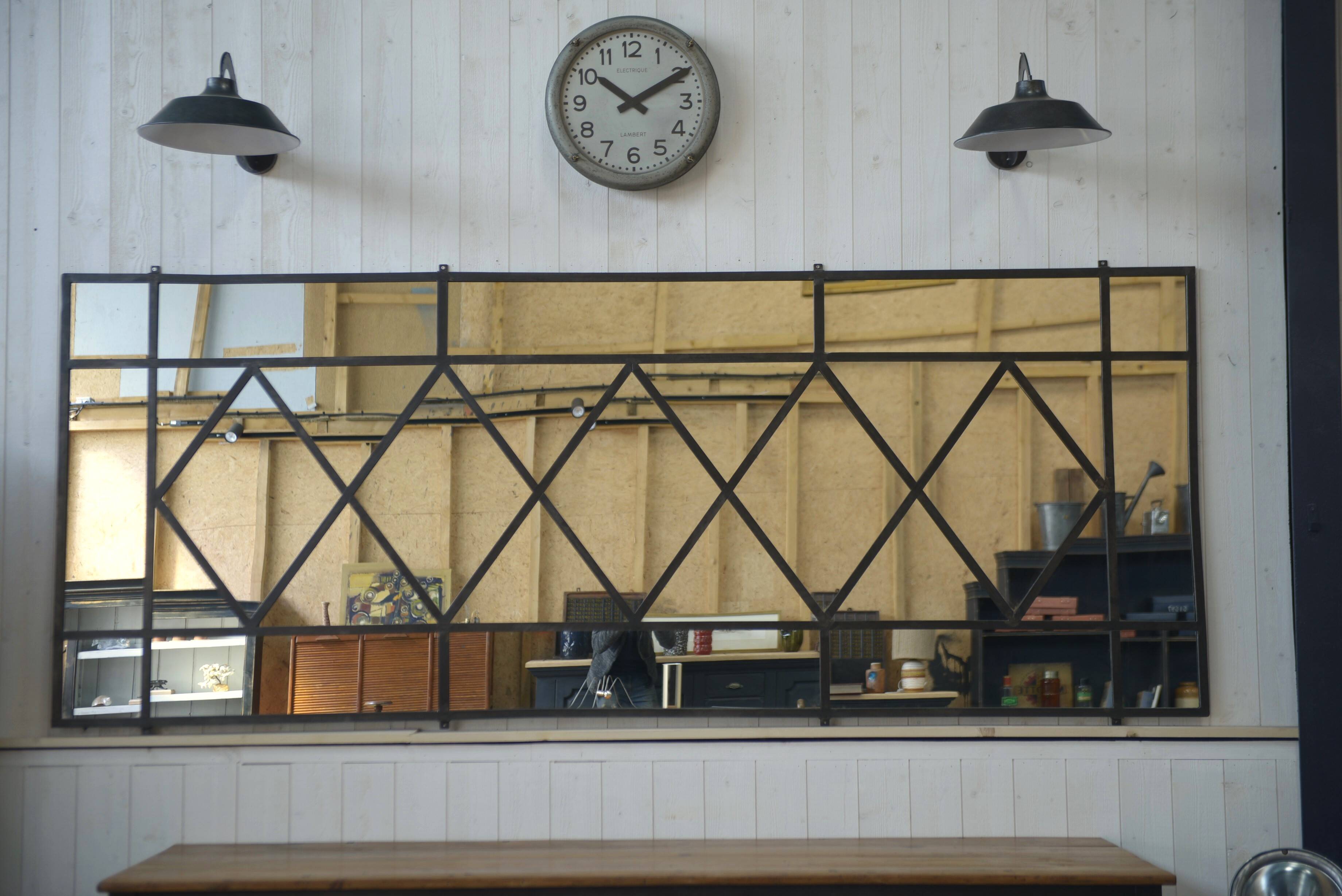 Large industrial mirror from the 1960s.
